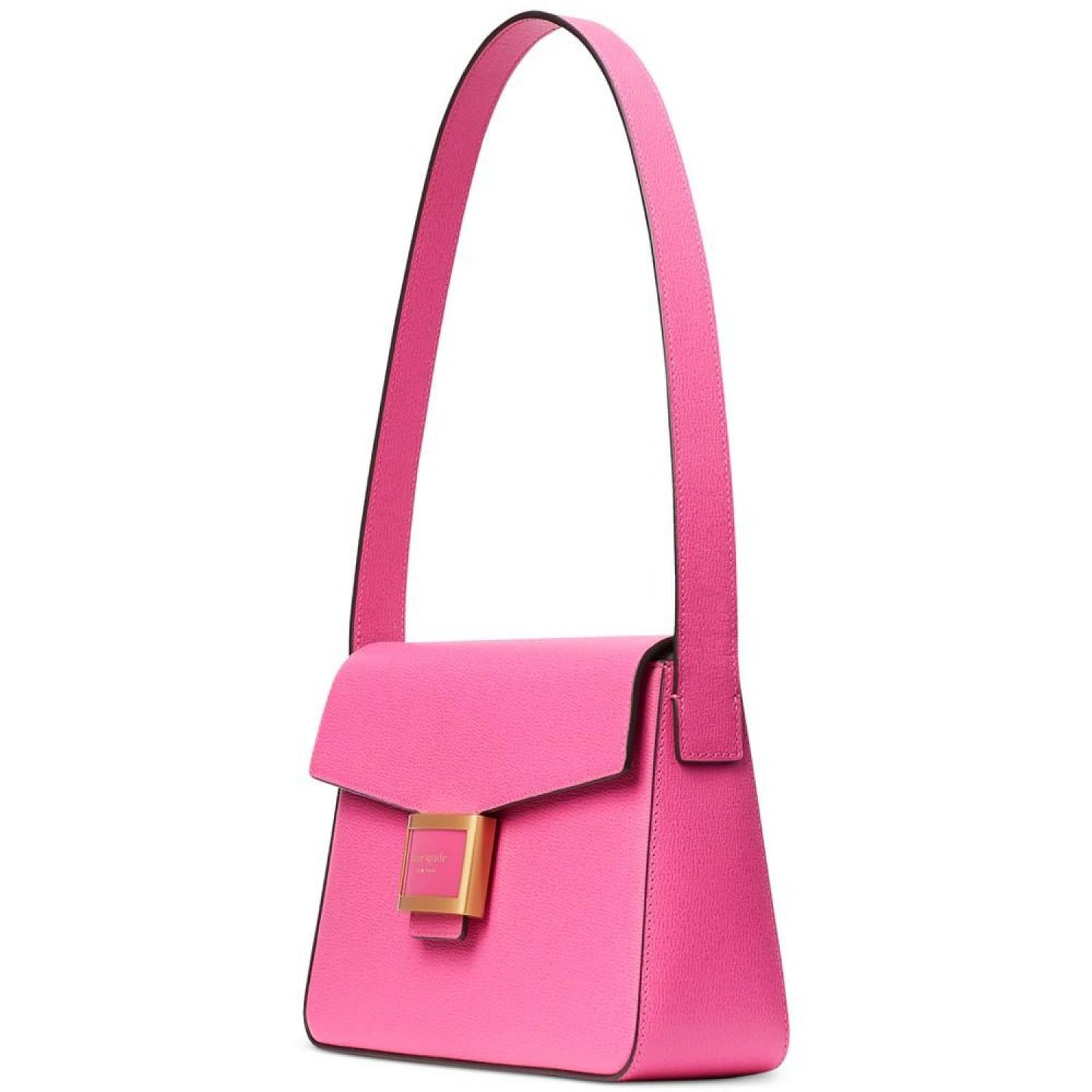 Katy Textured Leather Medium Shoulder Bag
