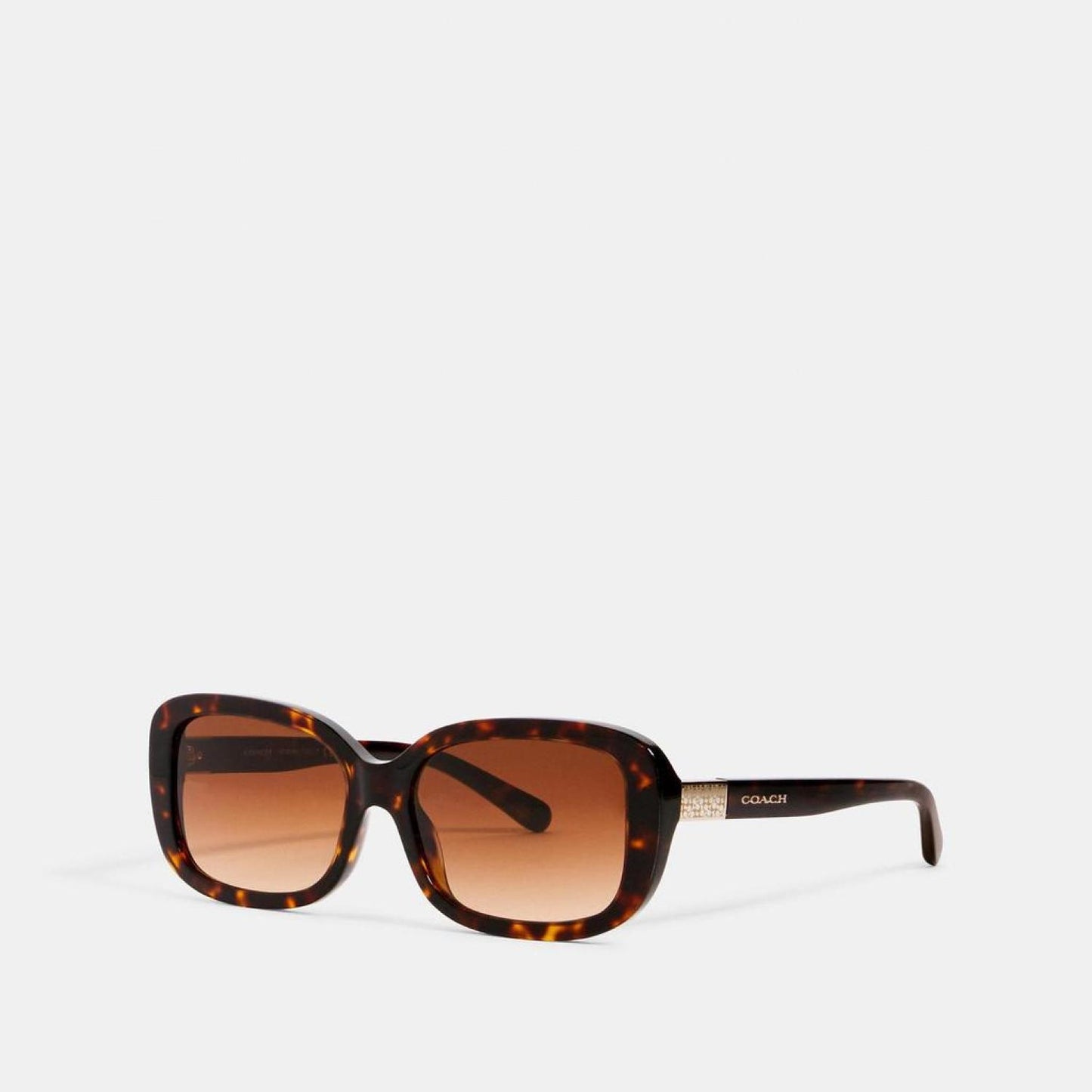 Coach Outlet Signature Rectangle Sunglasses