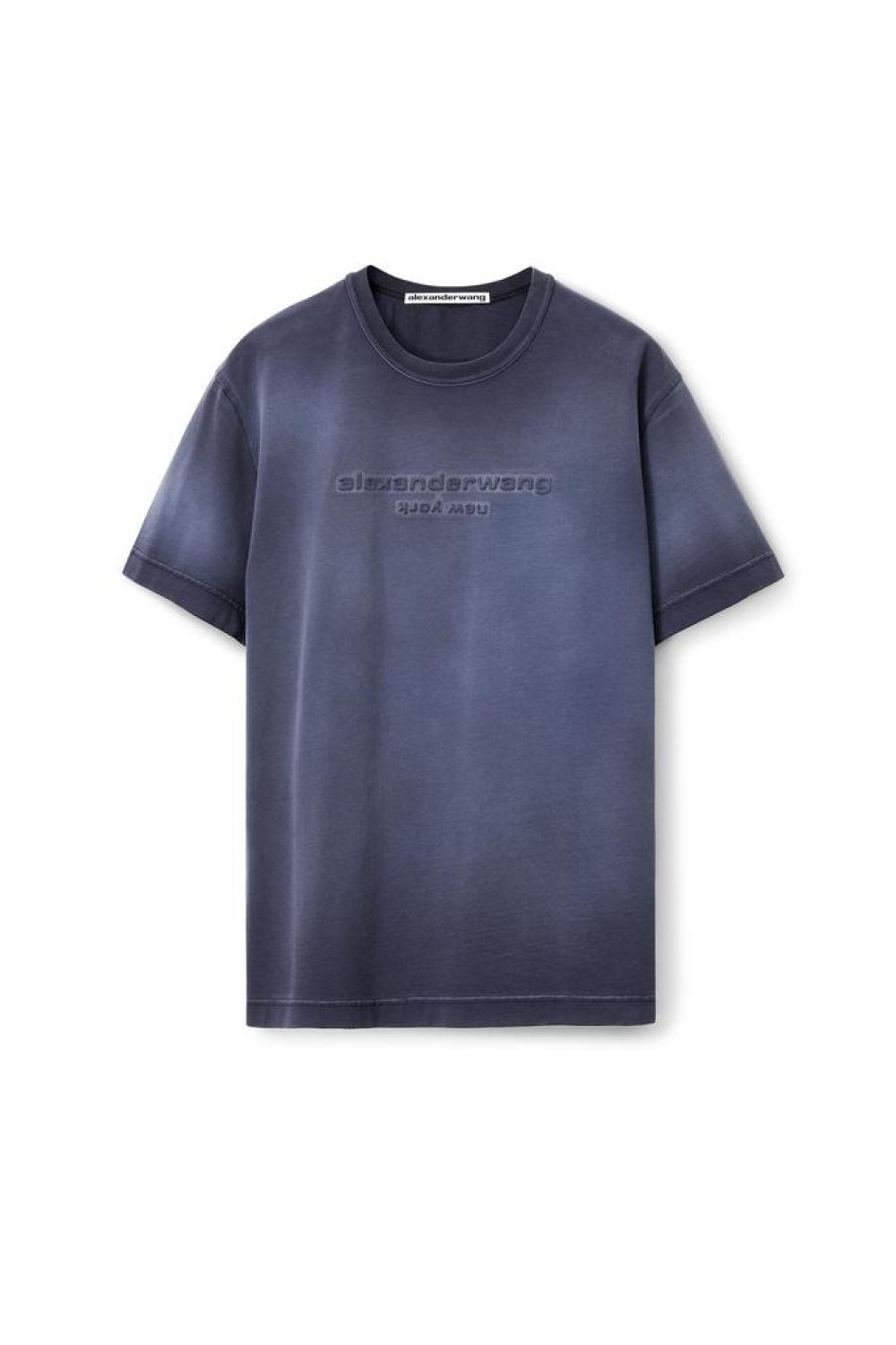 Long Sleeve Tee In Compact Jersey