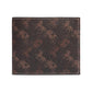 Refined Double Billfold in Horse and Carriage Coated Canvas