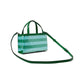 Sam Icon Seaside Stripe Sequin Fabric Mini Tote