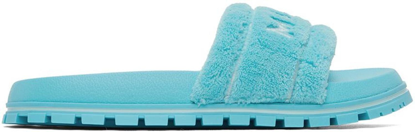 Blue 'The Terry Slide' Sandals