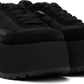 Black 'The Platform Jogger' Sneakers
