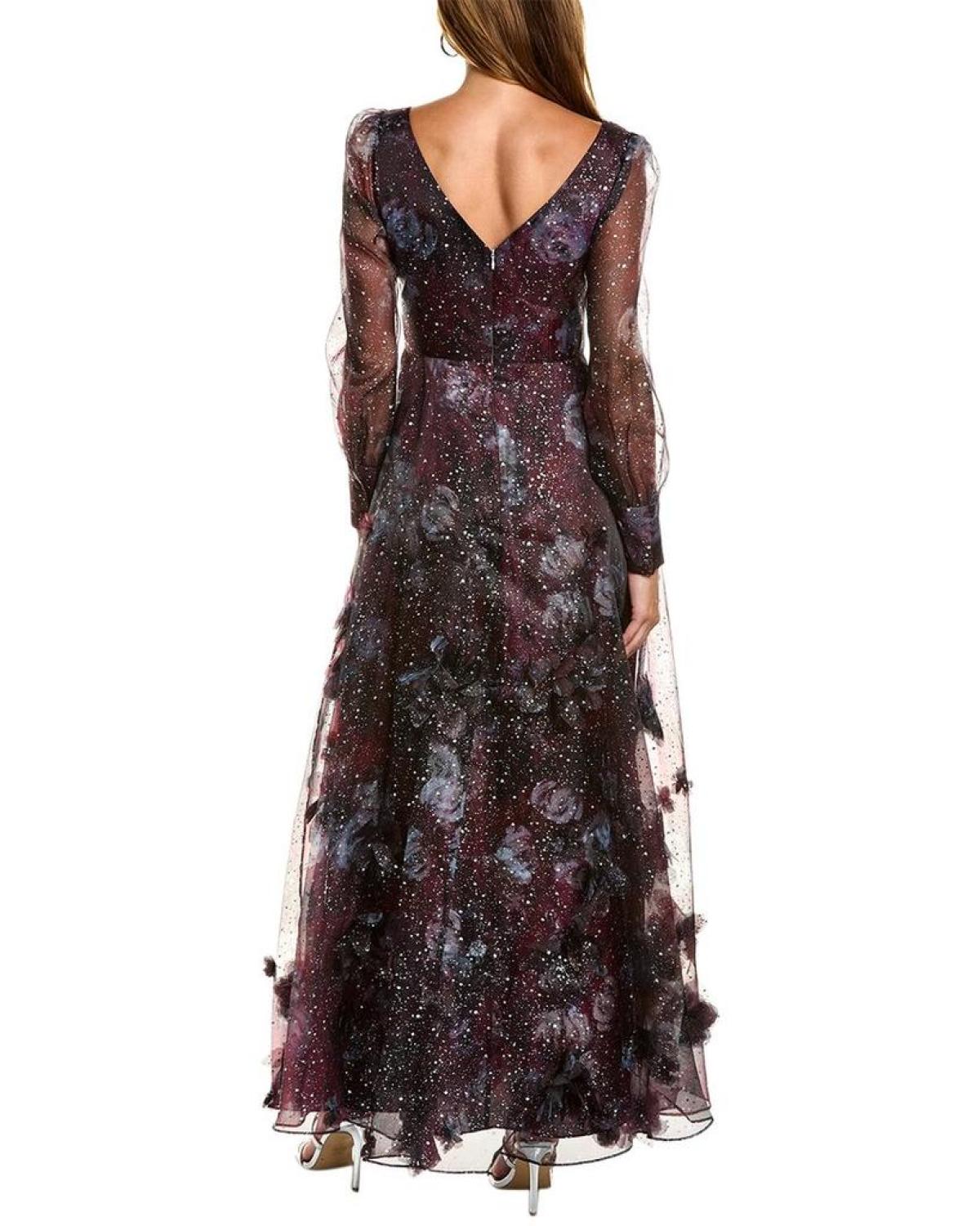 Marchesa Notte Lace Gown