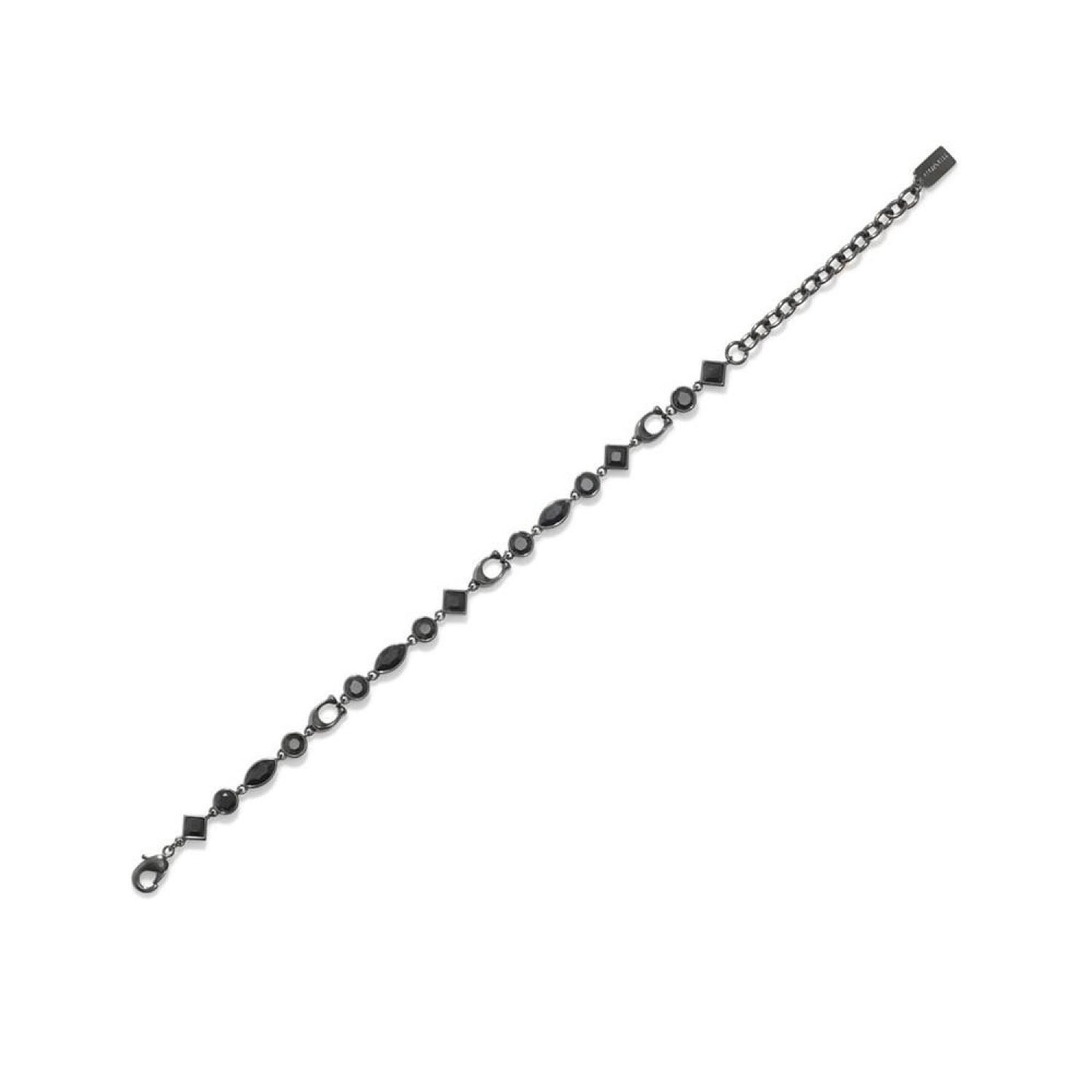 Boxed Faux Stone Signature Sculpted C Gem Bracelet