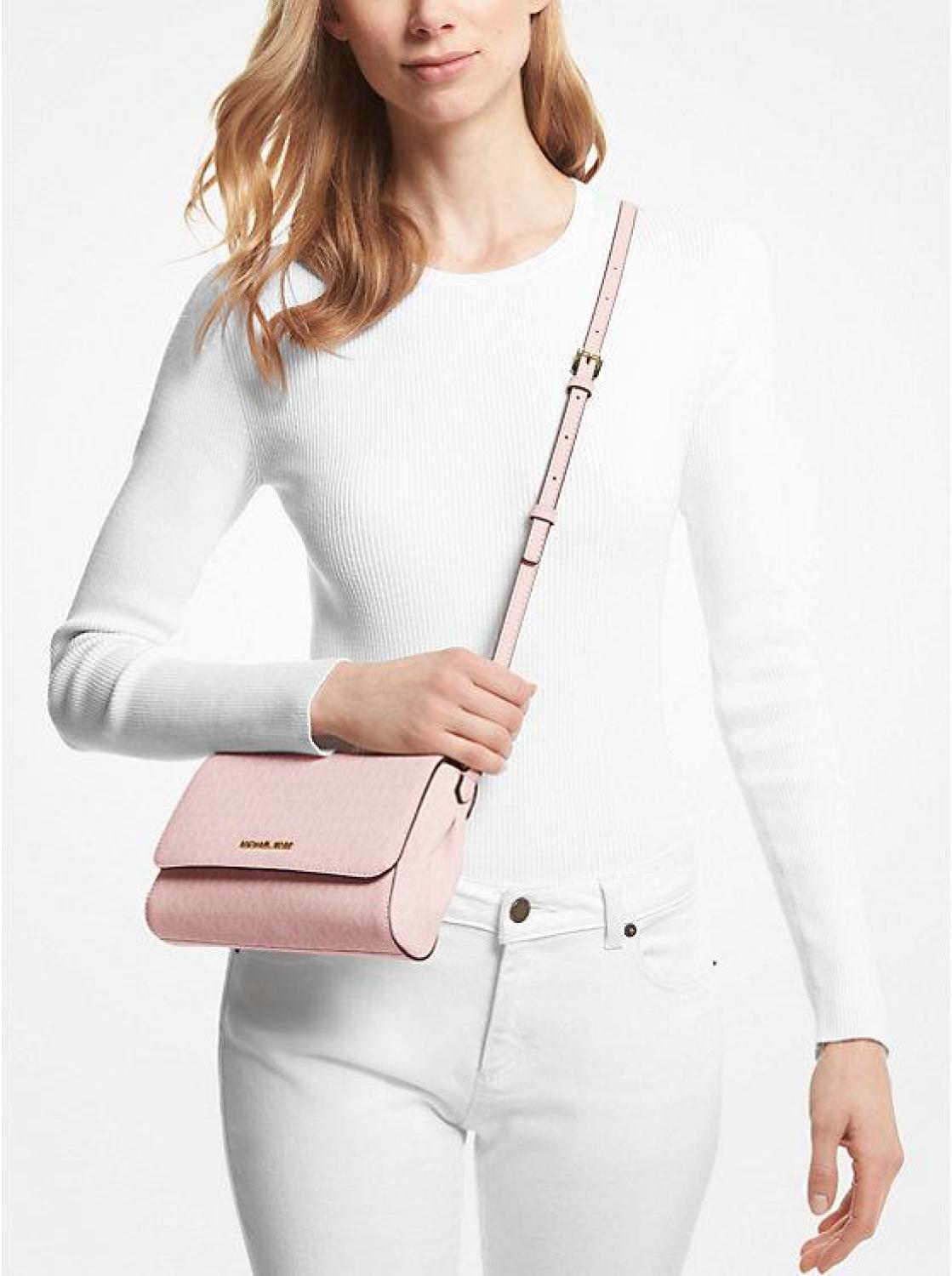 Medium Logo Convertible Crossbody Bag