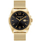 Men's Greyson Quartz Gold-Tone Stainless Steel Mesh Bracelet Watch 41mm