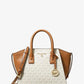 Avril Small Logo Top-Zip Satchel