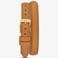 Mini Empire Gold-Tone and Leather Watch