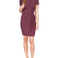 Womens Printed Above Knee Mini Dress
