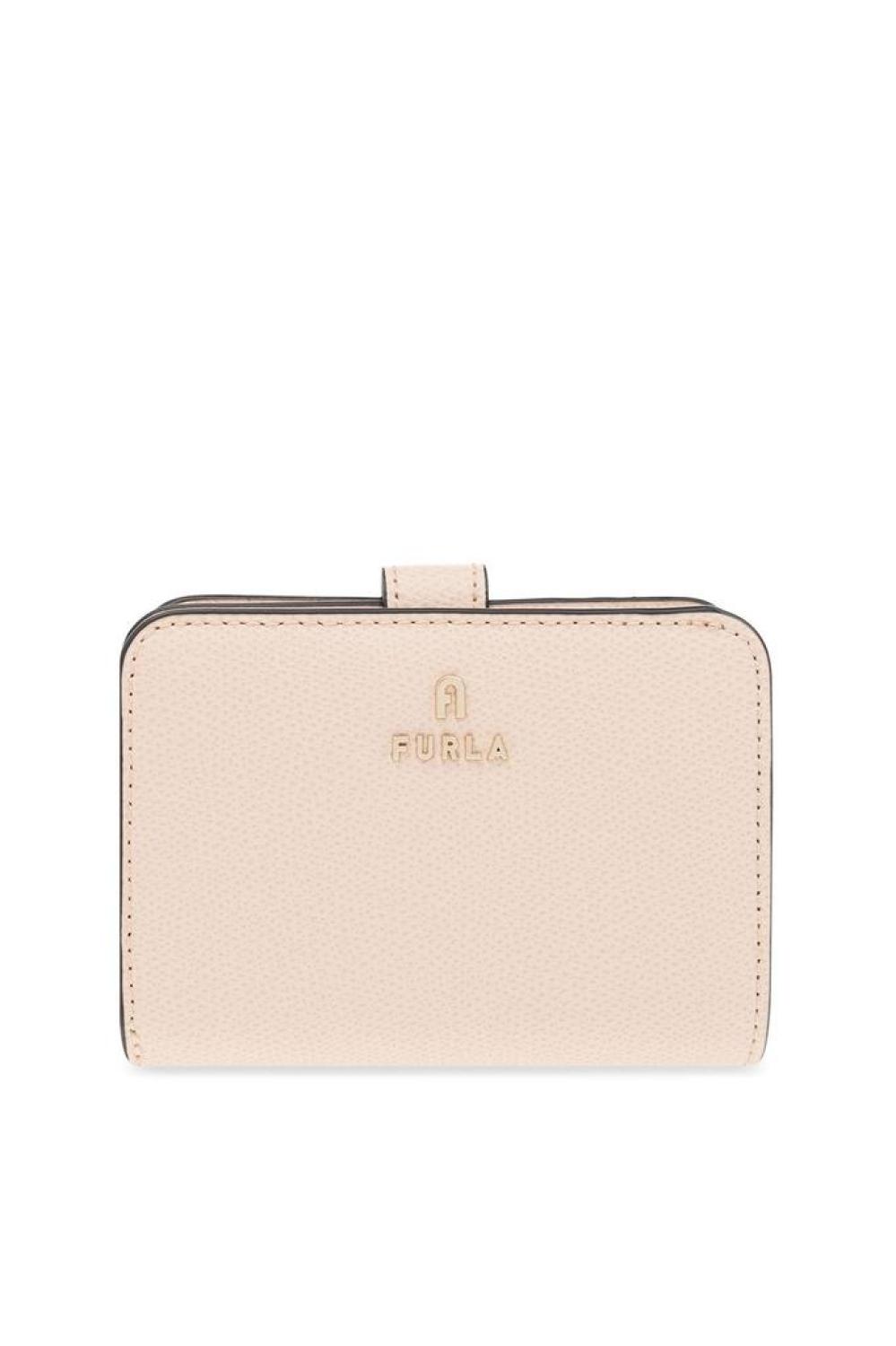 Furla Logo Lettering Compact Wallet