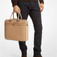 Cooper Textured Faux Leather Briefcase
