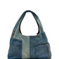 The Deconstructed Denim Sack Bag