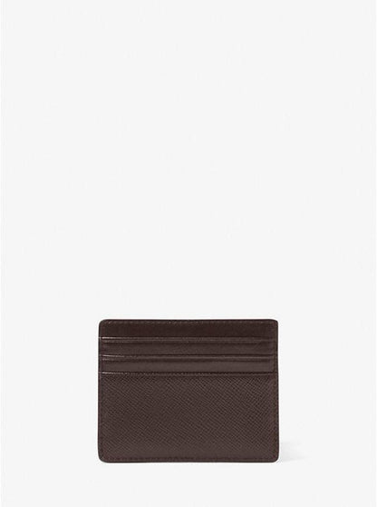 Harrison Crossgrain Leather Tall Card Case