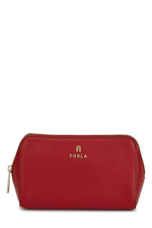 Furla Camelia M Logo Plaque Cosmetic Bag
