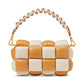 Boxxy Colorblocked Smooth Leather Small East West Crossbody