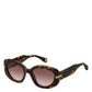 Safilo Rectangle Sunglasses, 56mm