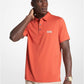 Golf Logo Stretch Jersey Polo Shirt