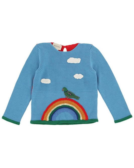 Gucci Nautical Striped Wool Sweater