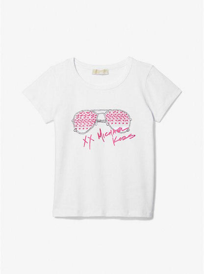 Printed Stretch Cotton T-Shirt