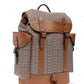 Coach Hitch Allover Logo Printed Backpack