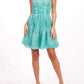 Cossette Dress In Huckleberry Souffle