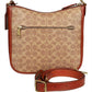 Coach Monogram Printed Zipped Crossbody Bag