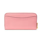 Morgan Saffiano Leather Zip Around Wallet