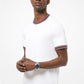 Logo Tape Cotton T-Shirt