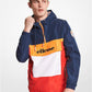 MK x ellesse Color-Block Woven Windbreaker Jacket