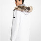Benson Faux Fur Trim Woven Parka