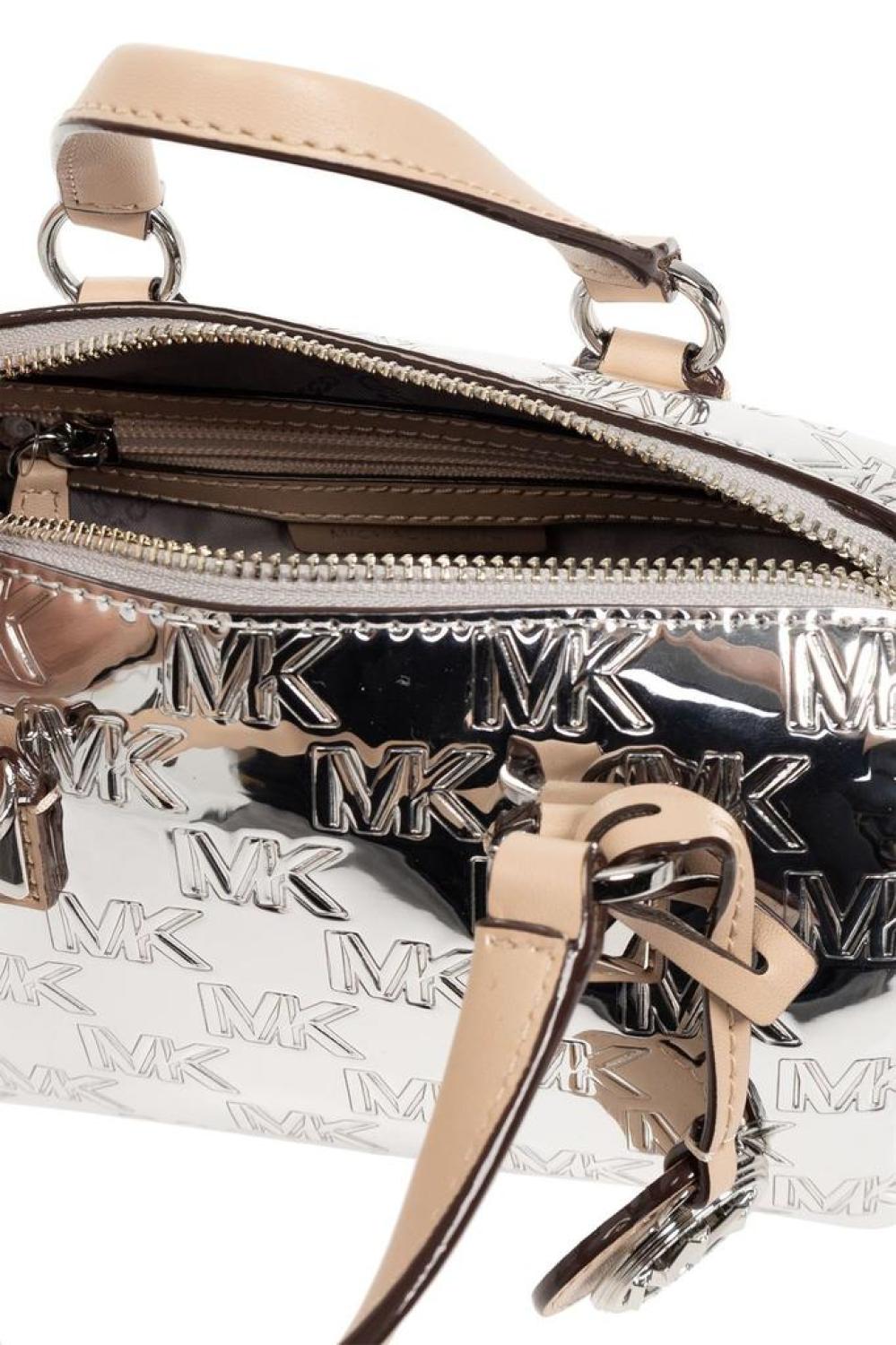 Michael Michael Kors Grayson Logo Embossed Mini Tote Bag
