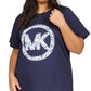 Plus Womens Logo Crewneck T-Shirt