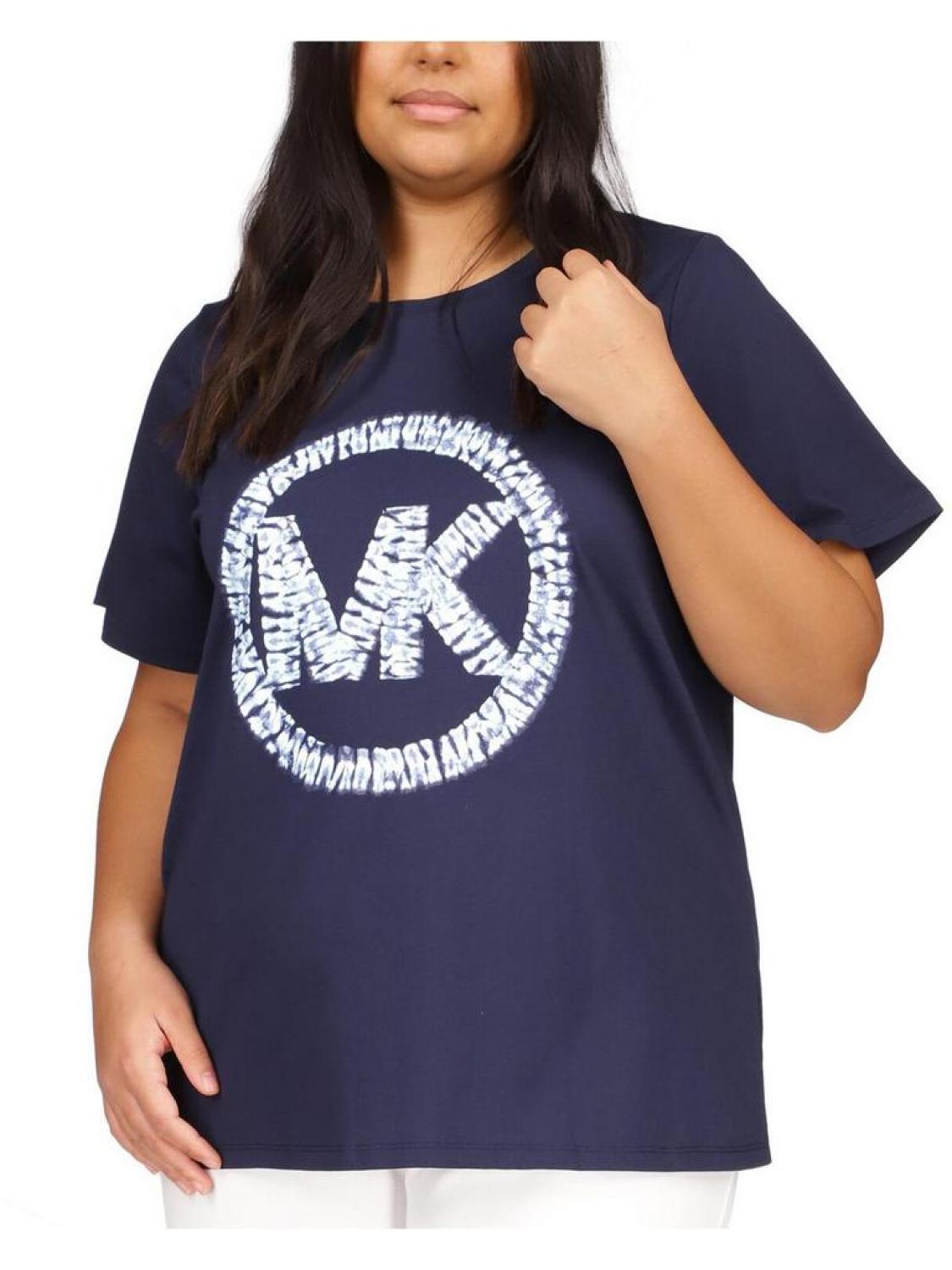 Plus Womens Logo Crewneck T-Shirt