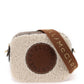 Stella mccartney shearling camera bag