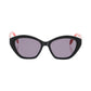 Alexander mcqueen two-tone sunglasses