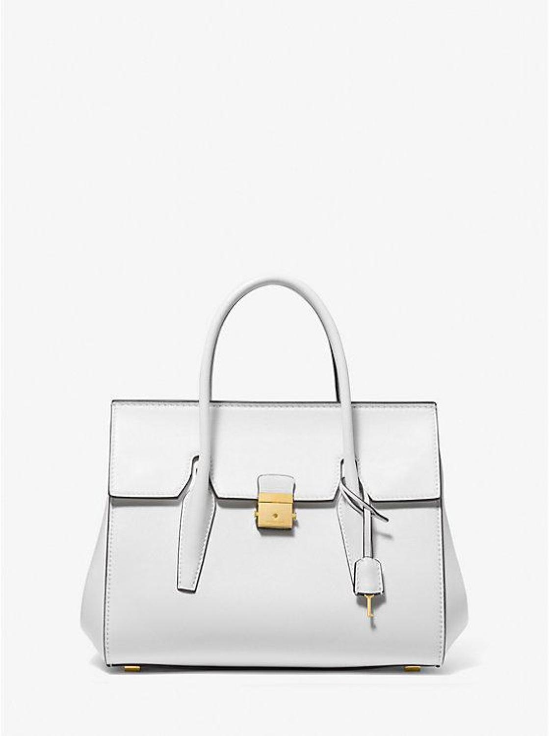 Campbell Medium Leather Satchel