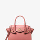 Carmen Medium Faux Leather Belted Satchel