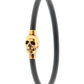 Alexander mcqueen skull rubber bracelet
