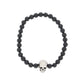 Alexander mcqueen skull bracelet with pearls