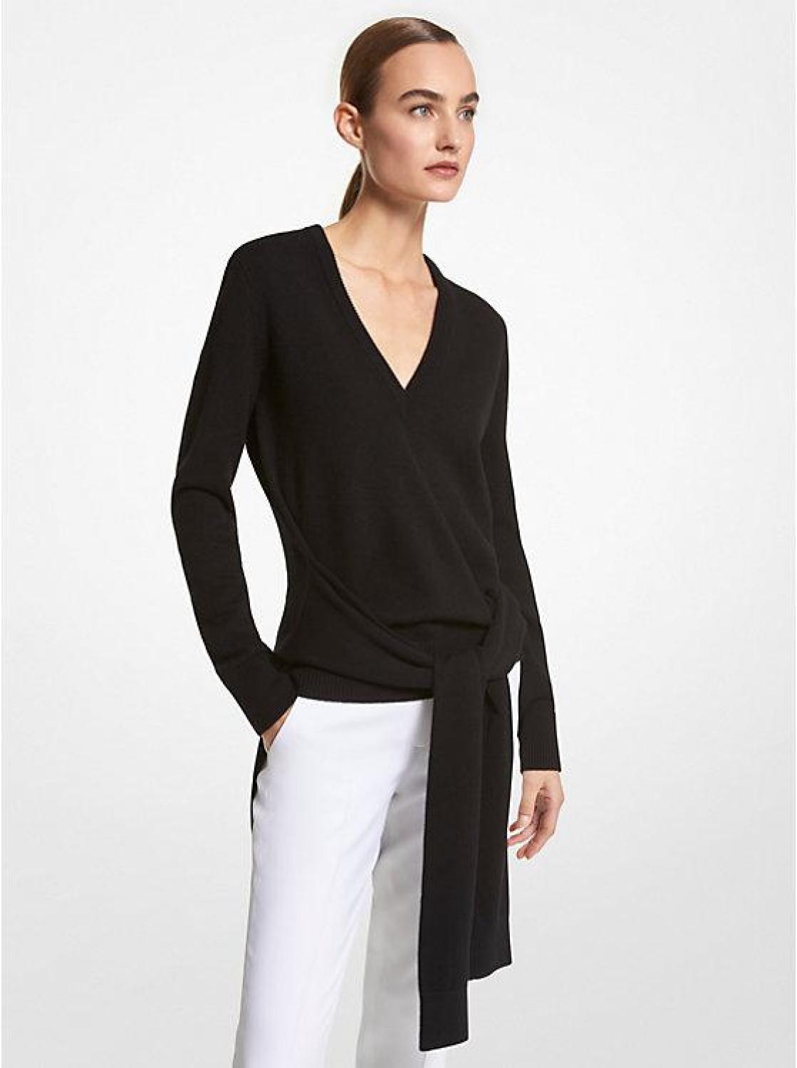 Cashmere Scarf Sweater