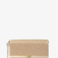 Mona Large Glitter Chain Mesh Clutch