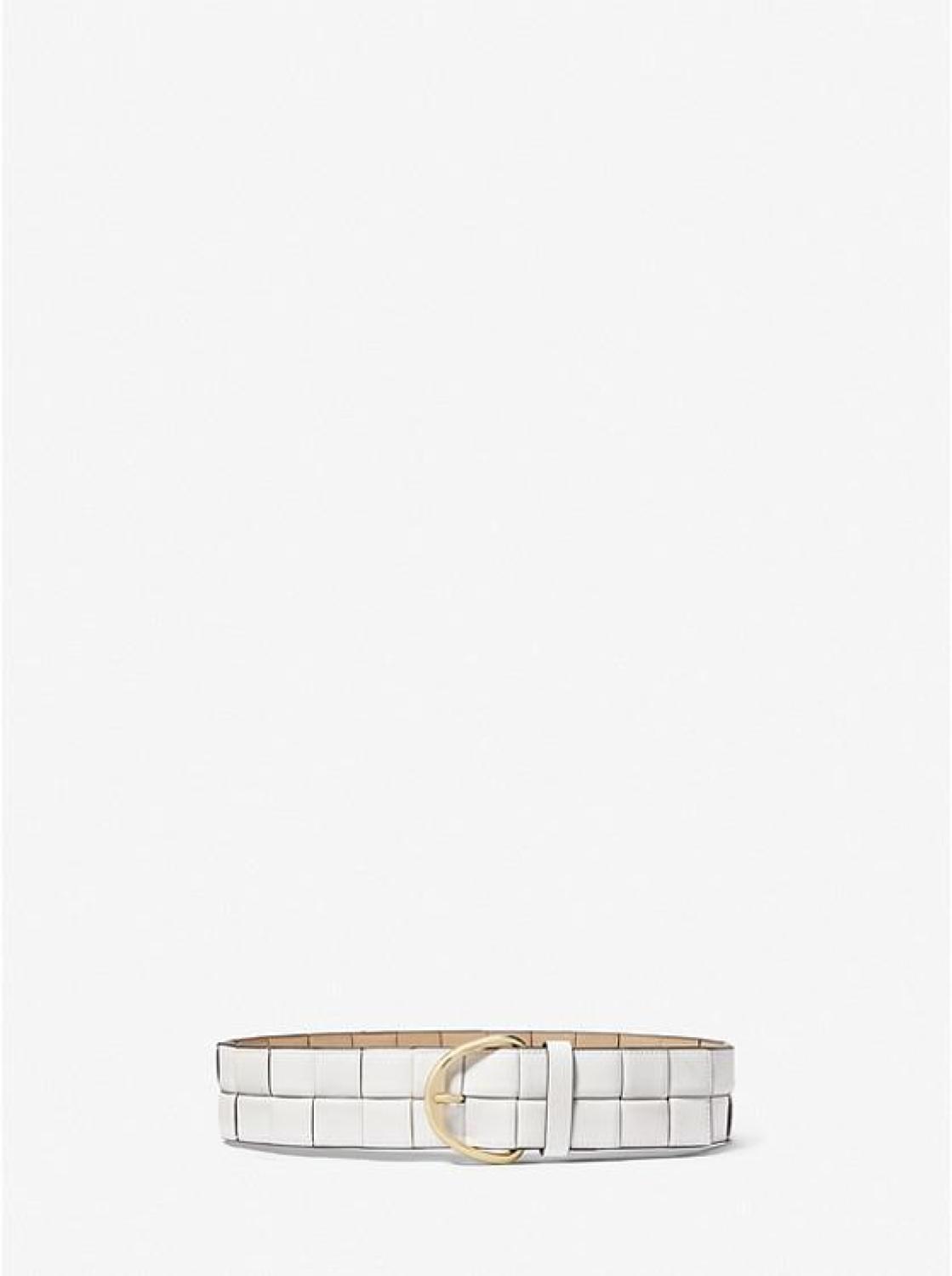 Woven Leather Belt