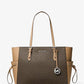 Gilly Large Logo and Leather Tote Bag