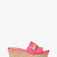 Jilly Faux Leather Platform Wedge Sandal
