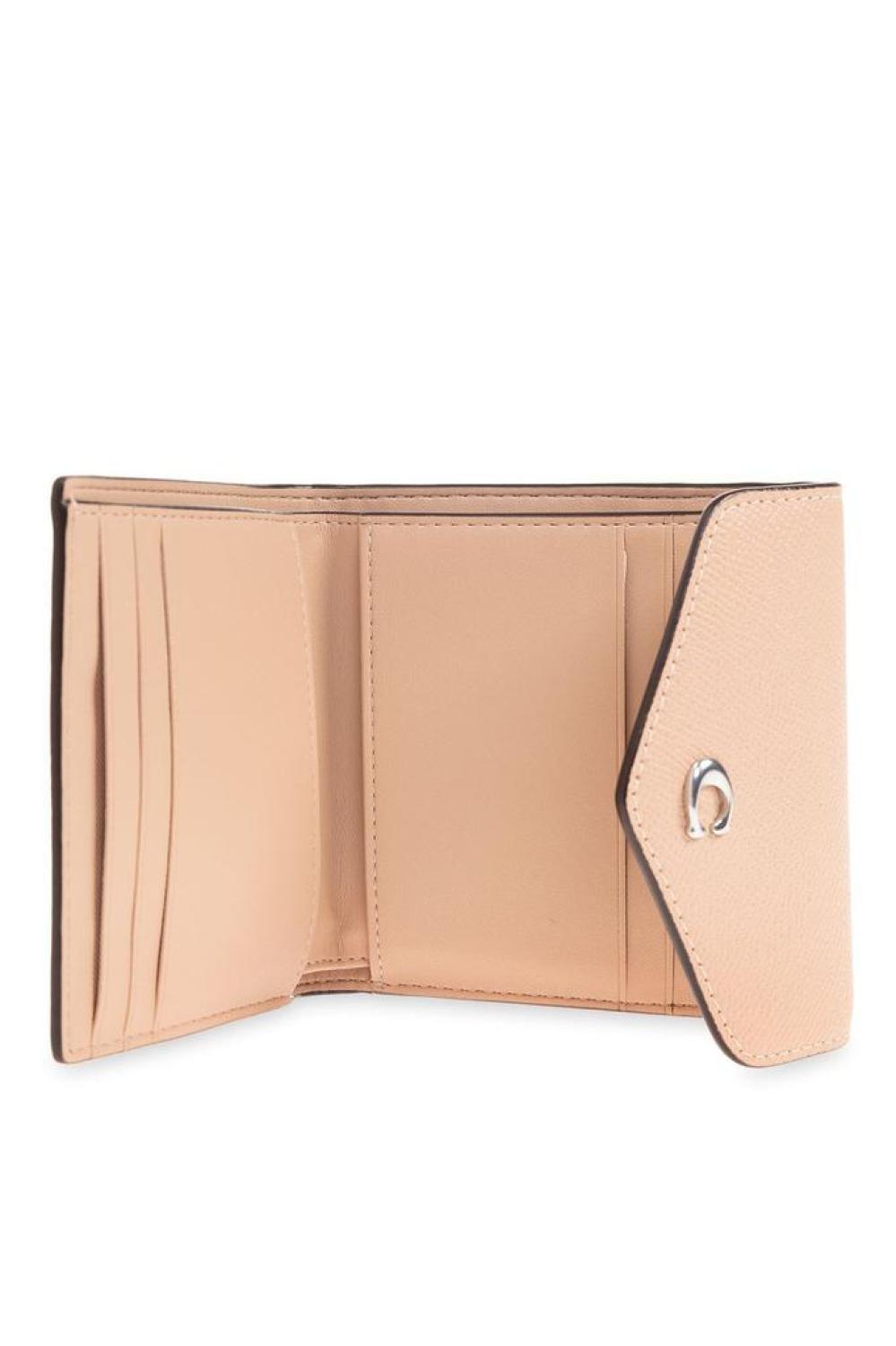 Coach Wyn Logo Plaque Small Wallet