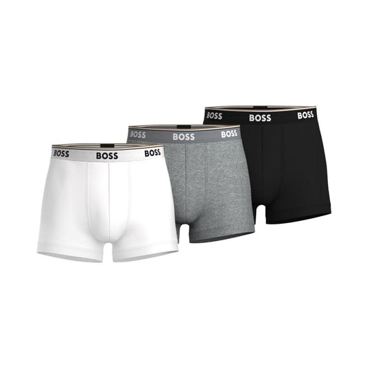 Men's 3-Pk. Power Stretch Assorted Color Solid Trunks