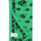 Alexander mcqueen mushrooms skull scarf