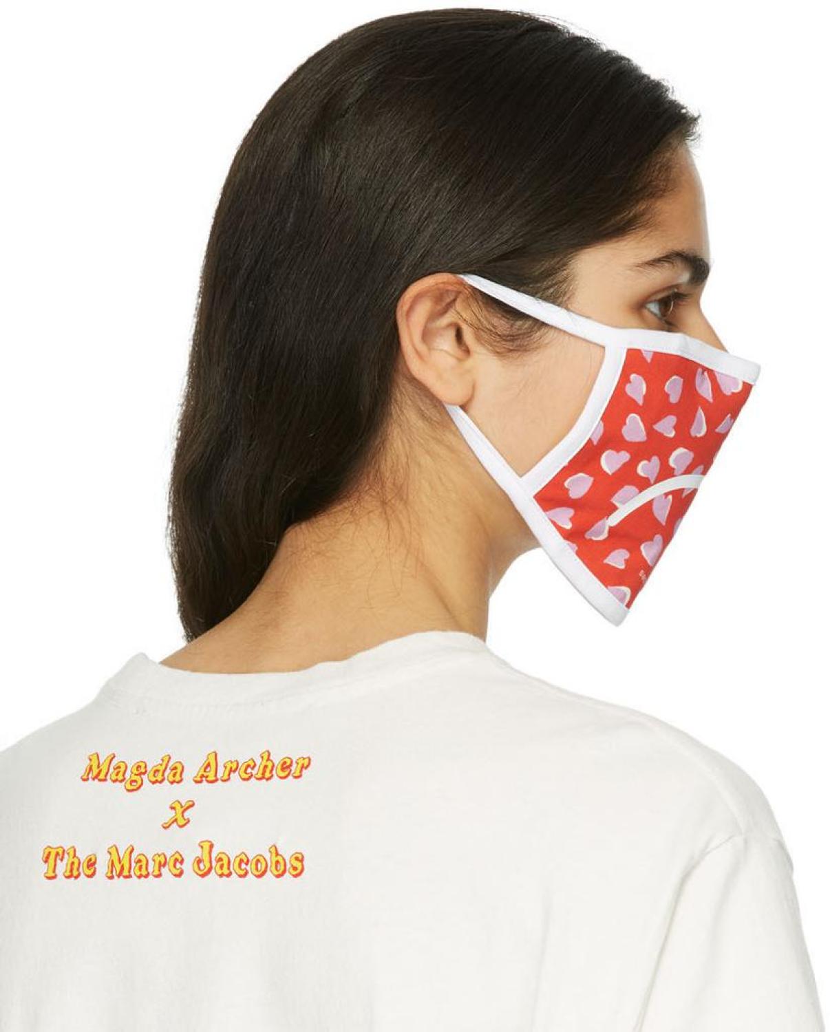 Three-Pack Multicolor Smiley Face Masks