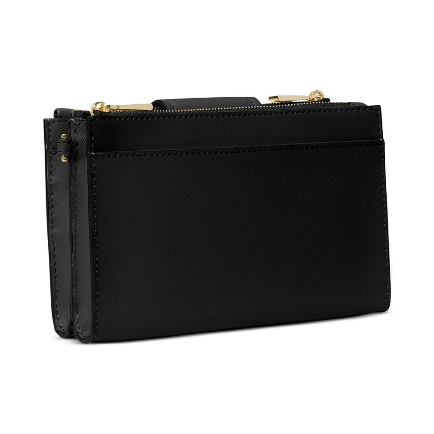 Ruby Small Double Zip Leather Crossbody